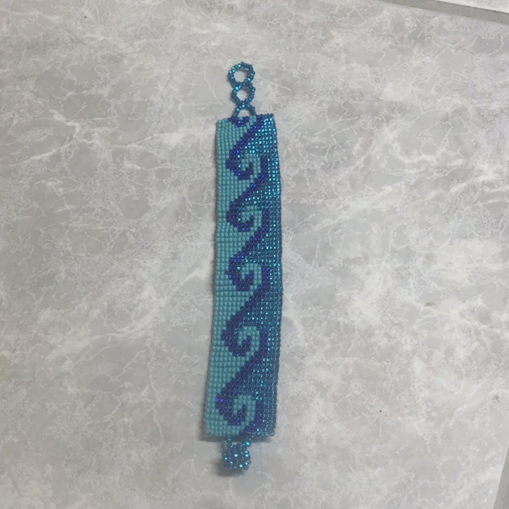 HANDMADE, ONE OF A KIND, BEADED BRACELET